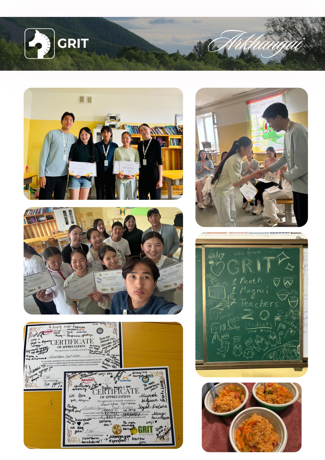 GRIT EDU results report, page 14 of 15